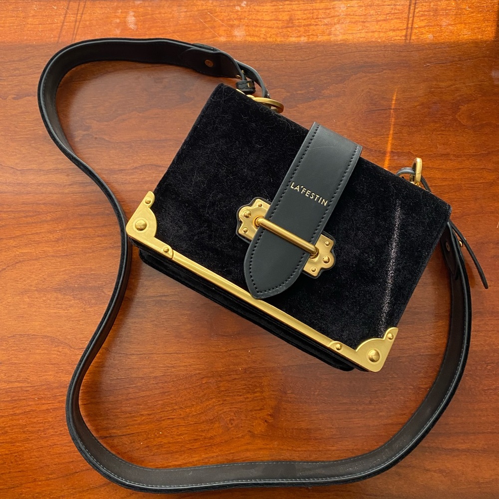 Black Suede Chanel Lookalike